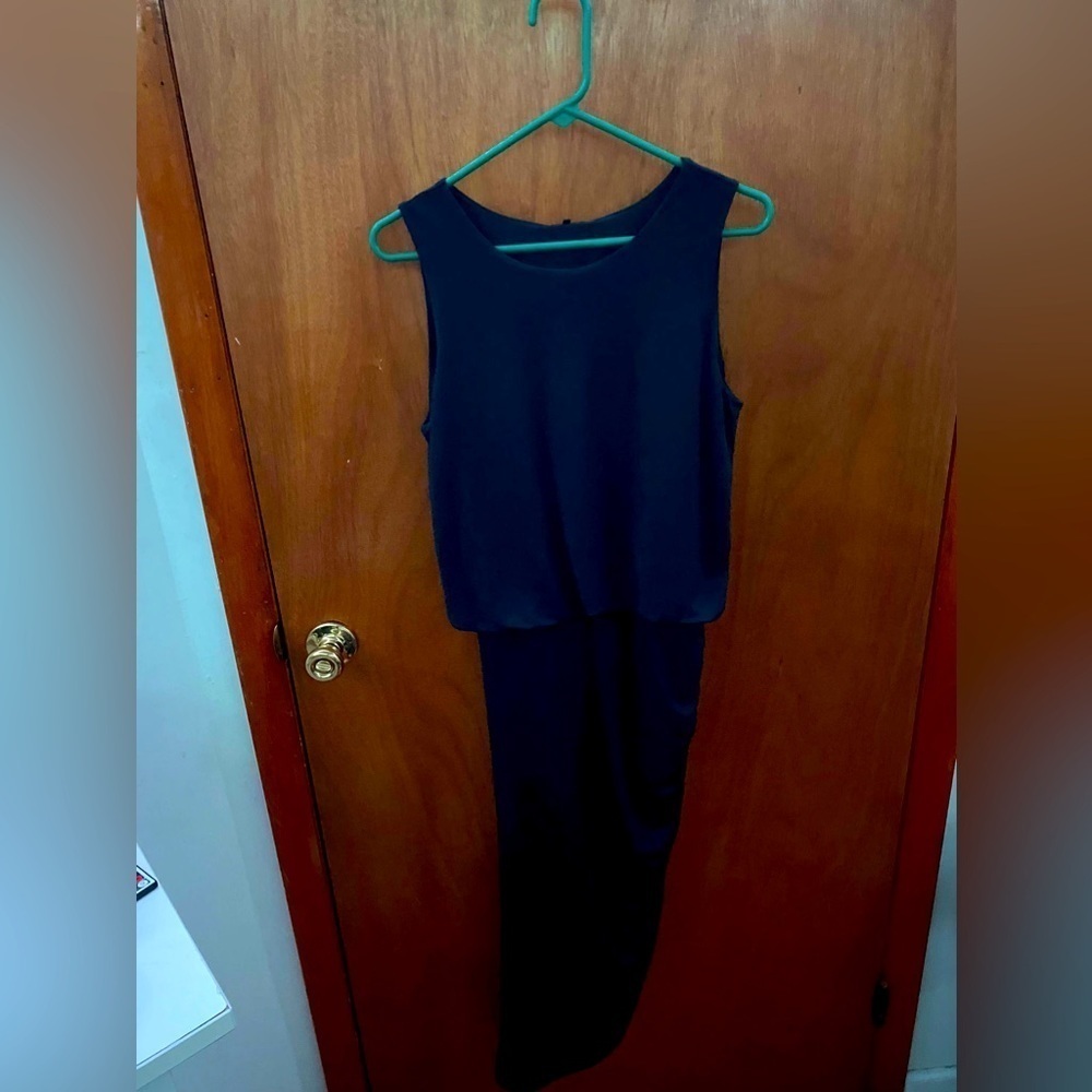 NWT LA FEMME womens black dress size s